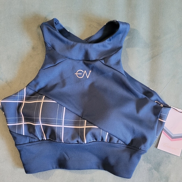 Enavant Active Sports Bra S Mock Neck - Picture 1 of 4